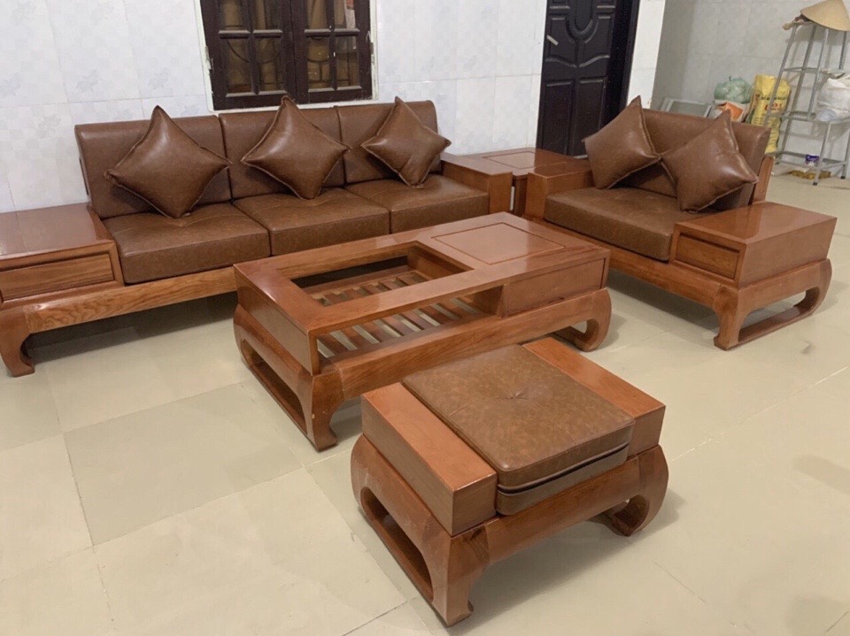 Sofa Gỗ Phòng Khách Cao Cấp SFTT03